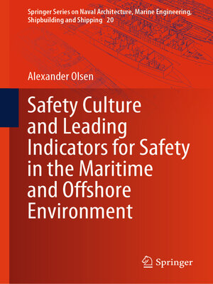 cover image of Safety Culture and Leading Indicators for Safety in the Maritime and Offshore Environment